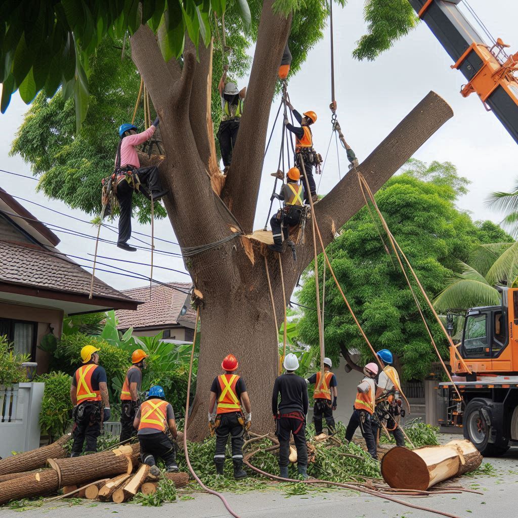 Tree Removal Services in Wellesley, MA Professional Large Tree Removal Services In Wellesley Massachusetts